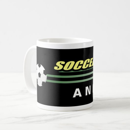 Tasses noires du football (Devant gauche)