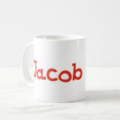 tasses nommées (Devant gauche)