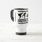 Tasses nommées faites sur commande d'arts martiaux (Devant gauche)