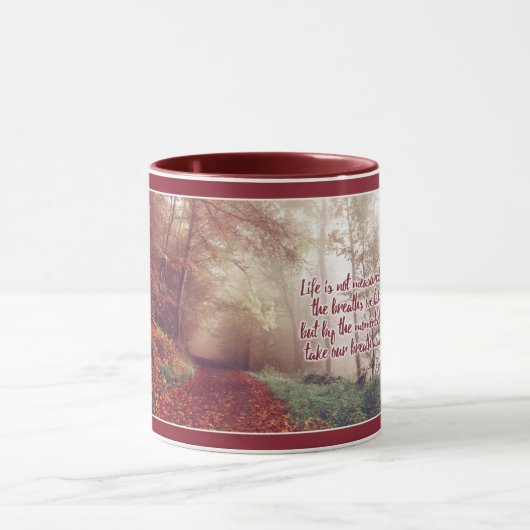 Tasses nommées faites sur commande de citation de (Centre)