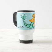 Tasses nommées faites sur commande de sirène drôle (Devant gauche)