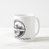 TASSES NOMMÉES NOMMÉES DE LOGO ET D'ICÔNE D'ICGC (Devant droit)