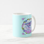 Tasses Papillons Roses (Devant droit)