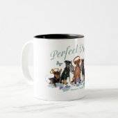 Tasses parfaites d'anges de Pinscher miniature (Devant gauche)