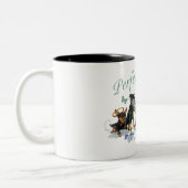 Tasses parfaites d'anges de Pinscher miniature (Gauche)