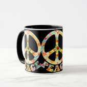 Tasses peintes de paix (Devant gauche)