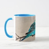 Tasses Perruches en Amour (Gauche)