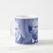 Tasses personnalisables de Baudelaire Verlaine (Devant gauche)