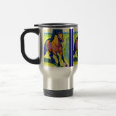 Tasses personnalisables de peinture de cheval (Gauche)