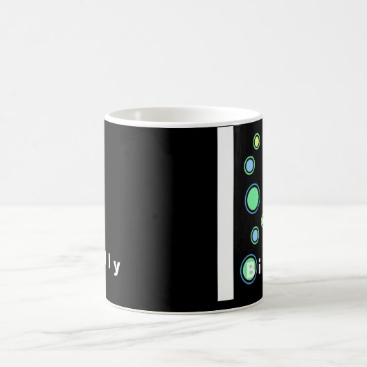 Tasses personnalisées de cercle (Centre)