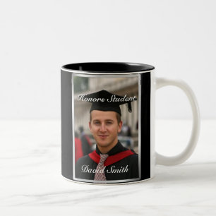 Tasses personnalisées de photo d'obtention du