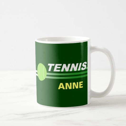 Tasses personnalisées de tennis (Droite)