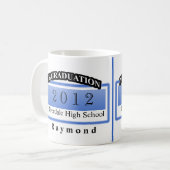 Tasses personnalisées d'obtention du diplôme (Devant gauche)