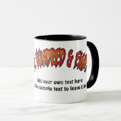 Tasses personnalisées par dards (Devant droit)