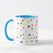 Tasses Pois colorées (Gauche)