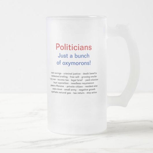 Tasses politiques drôles d'humour (Droit)