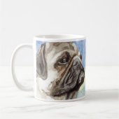 Tasses pour chiens Carlin (Gauche)