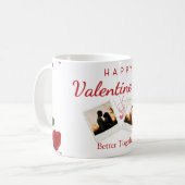 Tasses pour couple de la Saint-Valentin : Meilleur (Devant gauche)