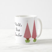 Tasses pour enseignants - Arbres roses (Devant droit)