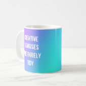 Tasses pour Génies Créatifs Rarement Rangés (Devant gauche)