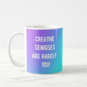 Tasses pour Génies Créatifs Rarement Rangés (Gauche)