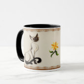 Tasses siamoises se reposantes de Kitty (Devant gauche)