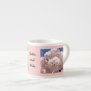 Tasses Son Nom À Elle Fleurs Roses Arbre Printemps