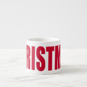 Tasses spéciales de Noël rouges (Devant)