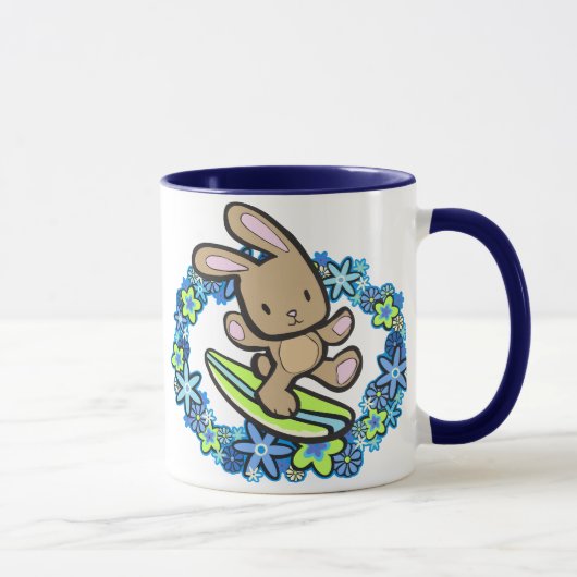 Tasses surfantes de lapin de chocolat (Droite)