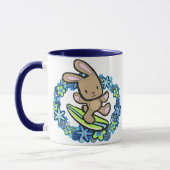 Tasses surfantes de lapin de chocolat (Gauche)