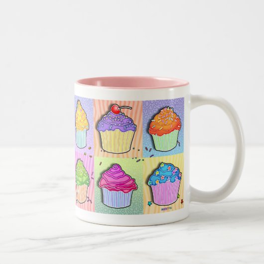 Tasses - tasse de petits gâteaux d'art de bruit (Droit)