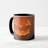 Tasses/tasses de citrouille de Halloween de tasse (Devant gauche)