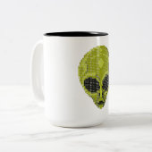 Tasses Tête d'Alien Vert (Devant gauche)