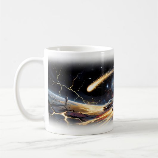 Tasses Tigres Course Automobile Explosion Cosmique (Gauche)