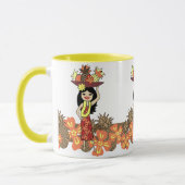 Tasses tropicales de Luau à l'ananas (Gauche)