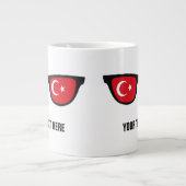 Tasses turques de coutume de nuances (Devant)