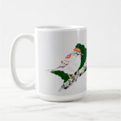 Tasses : Un moineau (Gauche)