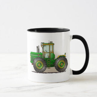 Tasses vertes de tracteur de monstre