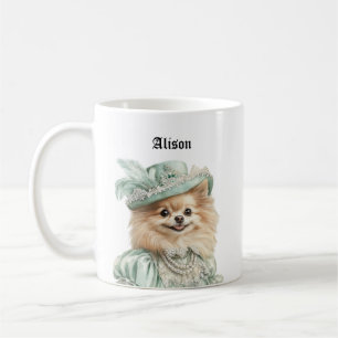 Tasses victoriennes Pomeranian