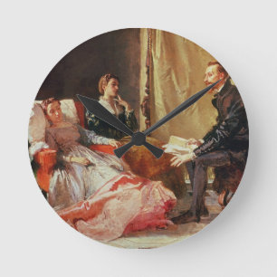 Tasso en Elenora D'Este Ronde Klok