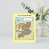 Tasta's als kippen briefkaart (Staand voorkant)