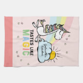 Tasta's als Magic Unicorn Theedoek (Horizontaal)