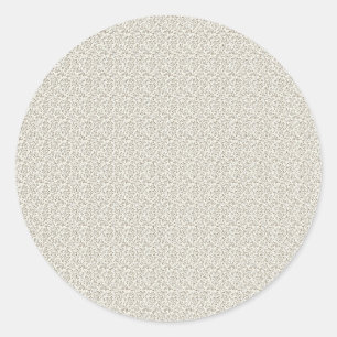 Tastbare zachte mauve en olijfgele sleutelbloem ui ronde sticker