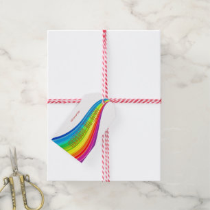 Taste de Labels van de Hashtag Rainbow Cadeaulabel