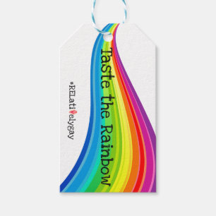 Taste de Rainbow "V" Hashtag CadeauLabels