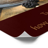 Taste en kijk hoe goed de Heer is Poster (Hoek)