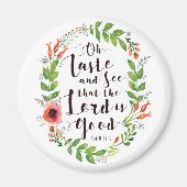 Taste en zien dat de Heer goed is Magneet (Voorkant)