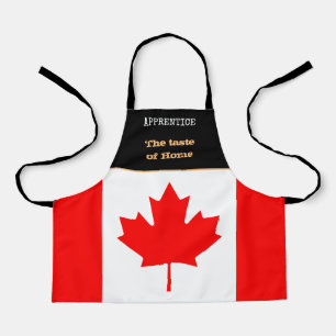 Taste of Home & Canadian Flag, Canada /Cooking Schort