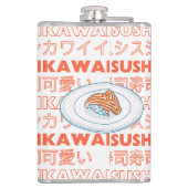 Taste of Japan Text & Sushi Heupfles (Achterkant)