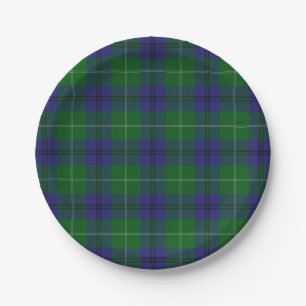 Taste of Scotland Clan Oliphant Tartan Pset Papieren Bordje